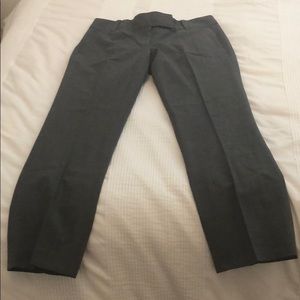 J crew gray dress pants
